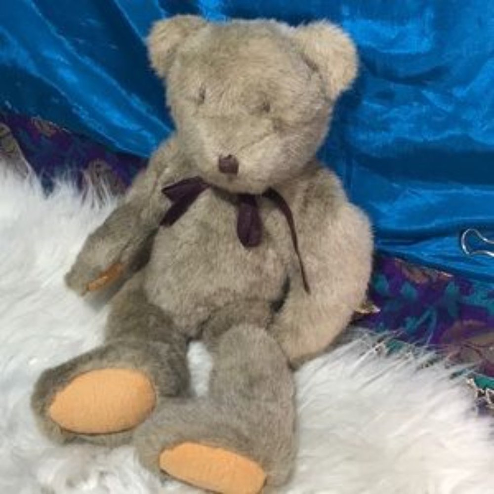 VTG 📌The Boyds Collection 1985  Stuffed Bear Stuffed with Pellets